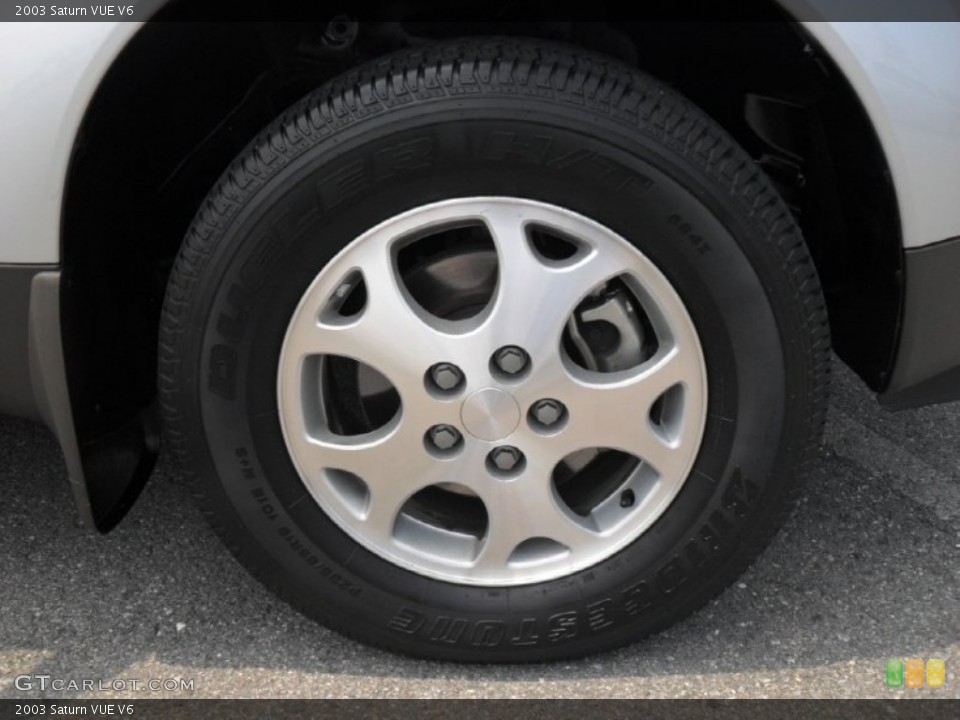 2003 Saturn VUE V6 Wheel and Tire Photo #50077171