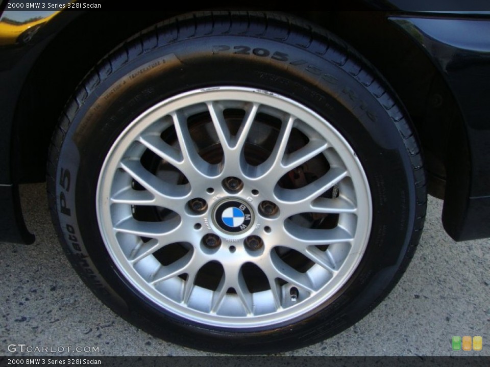 2000 BMW 3 Series 328i Sedan Wheel and Tire Photo #50088030