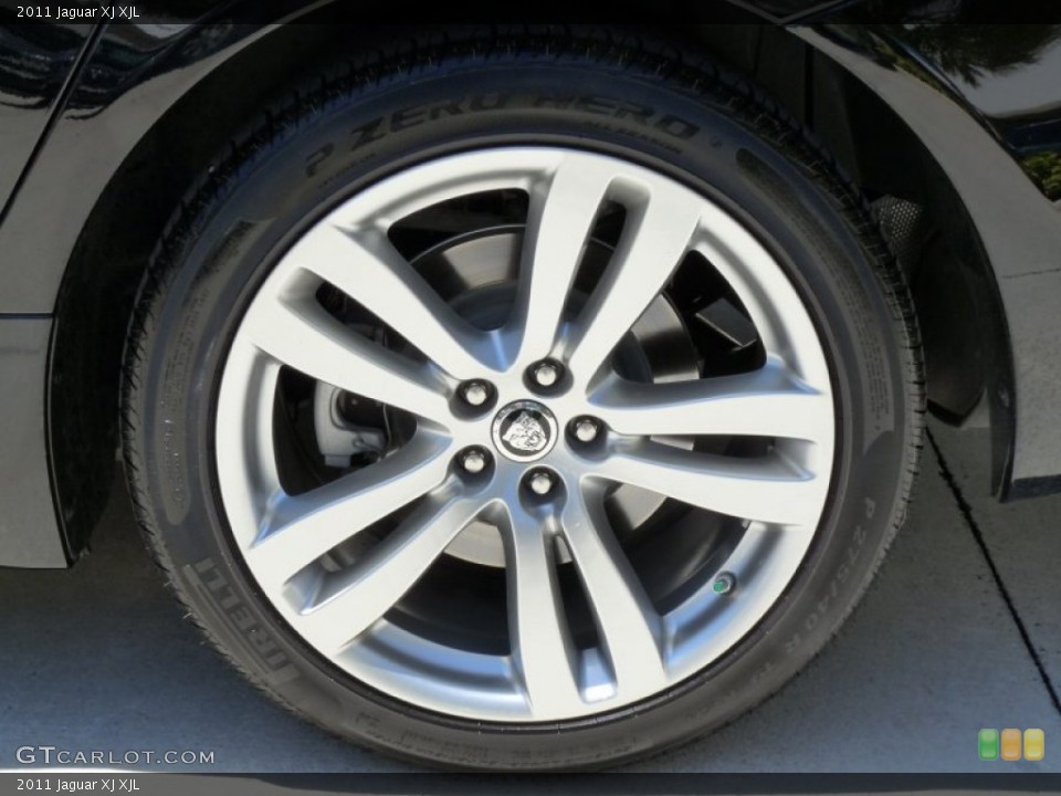 2011 Jaguar XJ XJL Wheel and Tire Photo #50091243