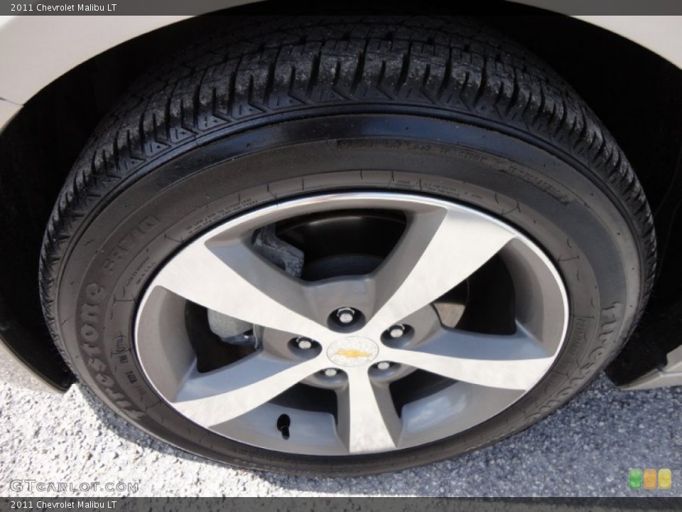 2011 Chevrolet Malibu LT Wheel and Tire Photo #50094828