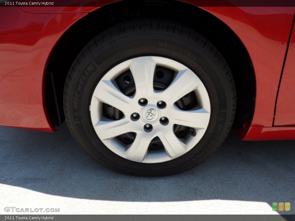 2011 Toyota Camry Hybrid Wheel and Tire Photo #50095371