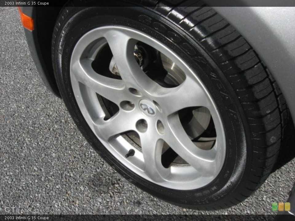 2003 Infiniti G 35 Coupe Wheel and Tire Photo #50097456