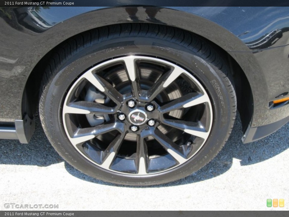 2011 Ford Mustang GT Premium Coupe Wheel and Tire Photo #50102208