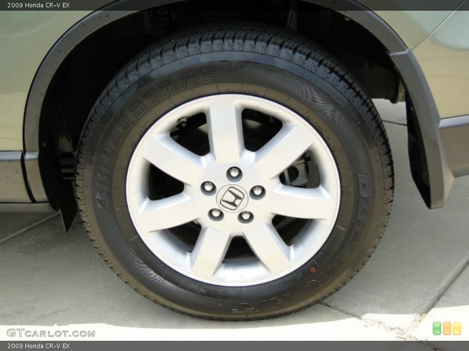 2009 Honda CR-V EX Wheel and Tire Photo #50103000