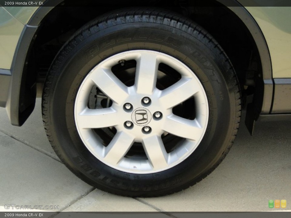 2009 Honda CR-V EX Wheel and Tire Photo #50103012
