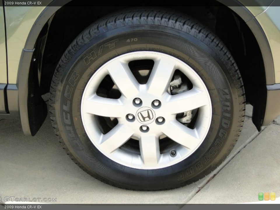 2009 Honda CR-V EX Wheel and Tire Photo #50103030