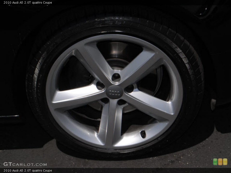 2010 Audi A5 2.0T quattro Coupe Wheel and Tire Photo #50108706