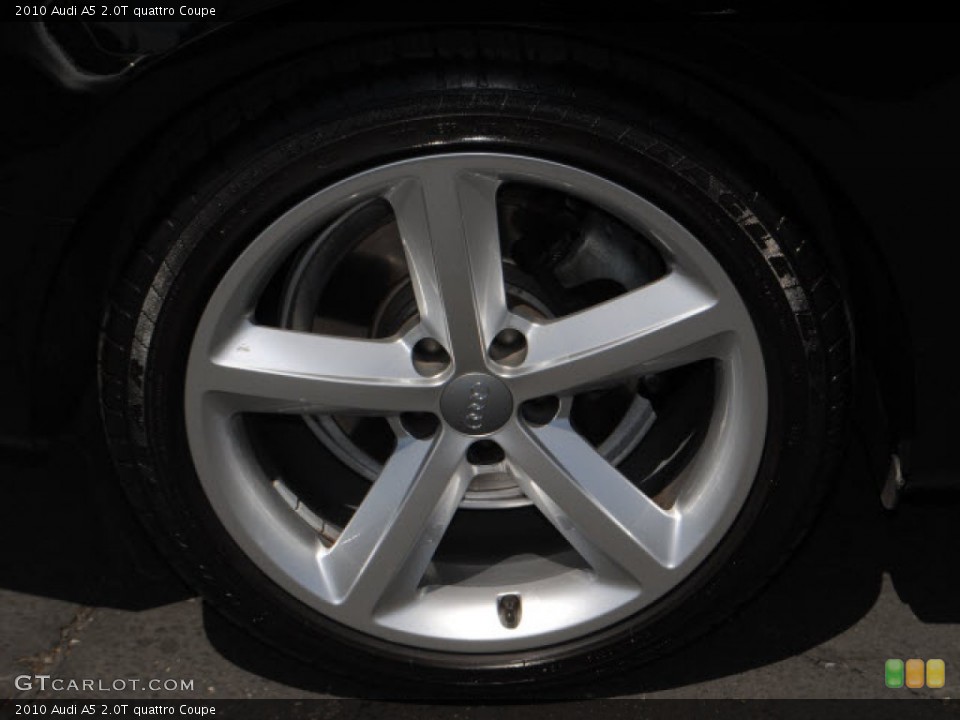 2010 Audi A5 2.0T quattro Coupe Wheel and Tire Photo #50108760