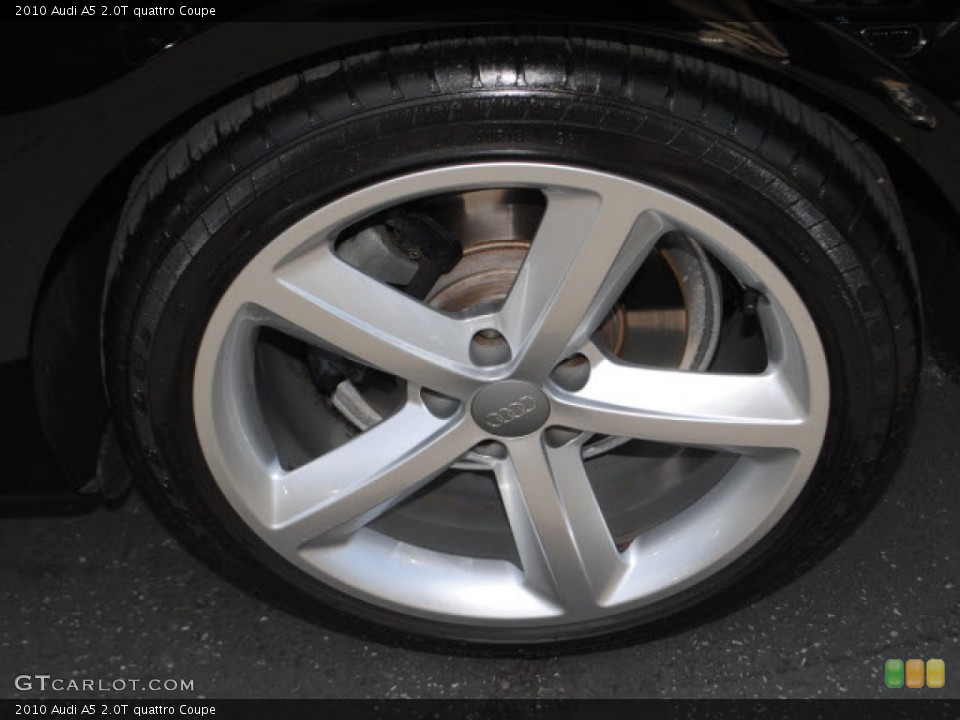 2010 Audi A5 2.0T quattro Coupe Wheel and Tire Photo #50108835