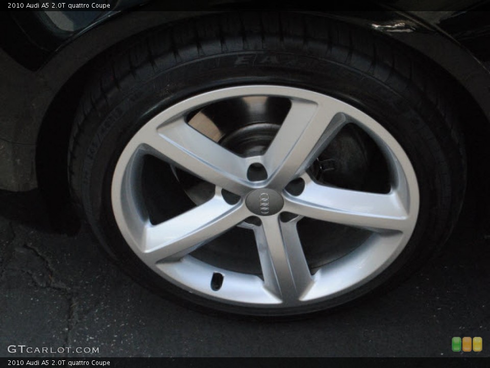 2010 Audi A5 2.0T quattro Coupe Wheel and Tire Photo #50109021