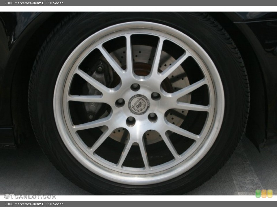 2008 Mercedes-Benz E Custom Wheel and Tire Photo #50109963