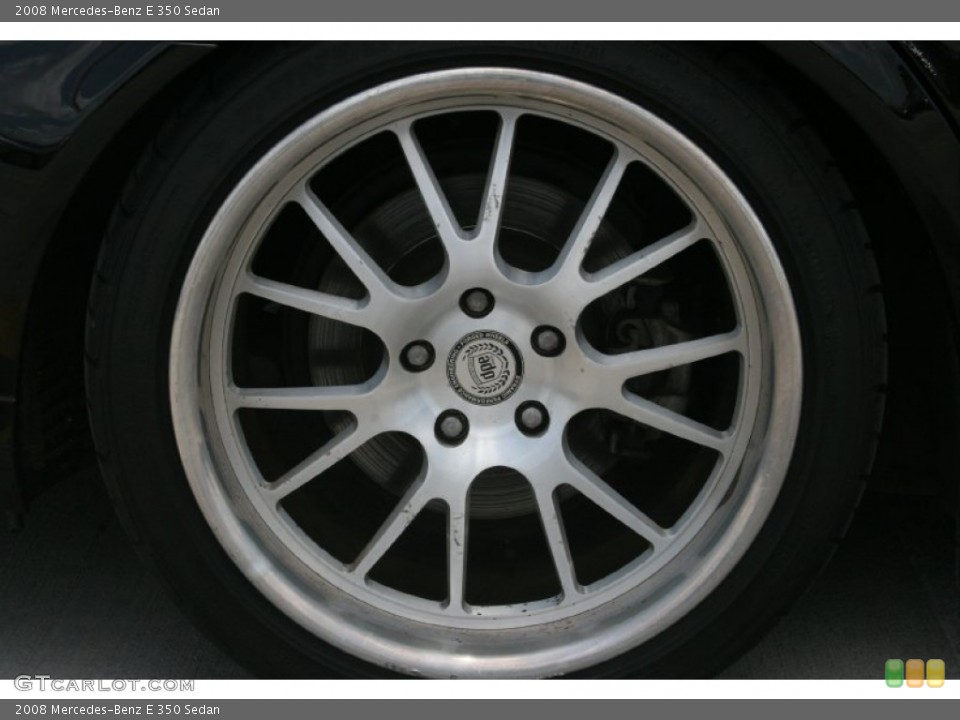 2008 Mercedes-Benz E Custom Wheel and Tire Photo #50109975