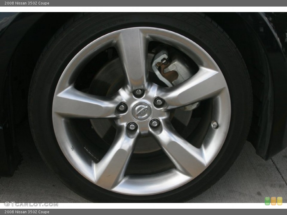 2008 Nissan 350Z Coupe Wheel and Tire Photo #50110605