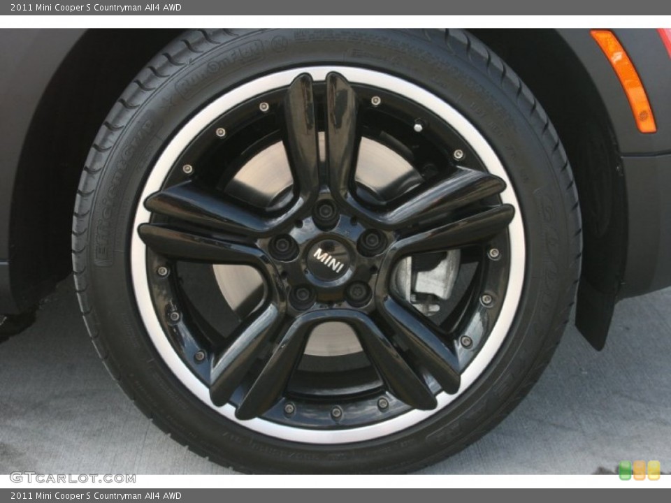 2011 Mini Cooper S Countryman All4 AWD Wheel and Tire Photo #50115969