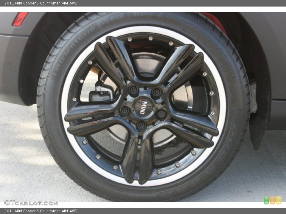2011 Mini Cooper S Countryman All4 AWD Wheel and Tire Photo #50115984