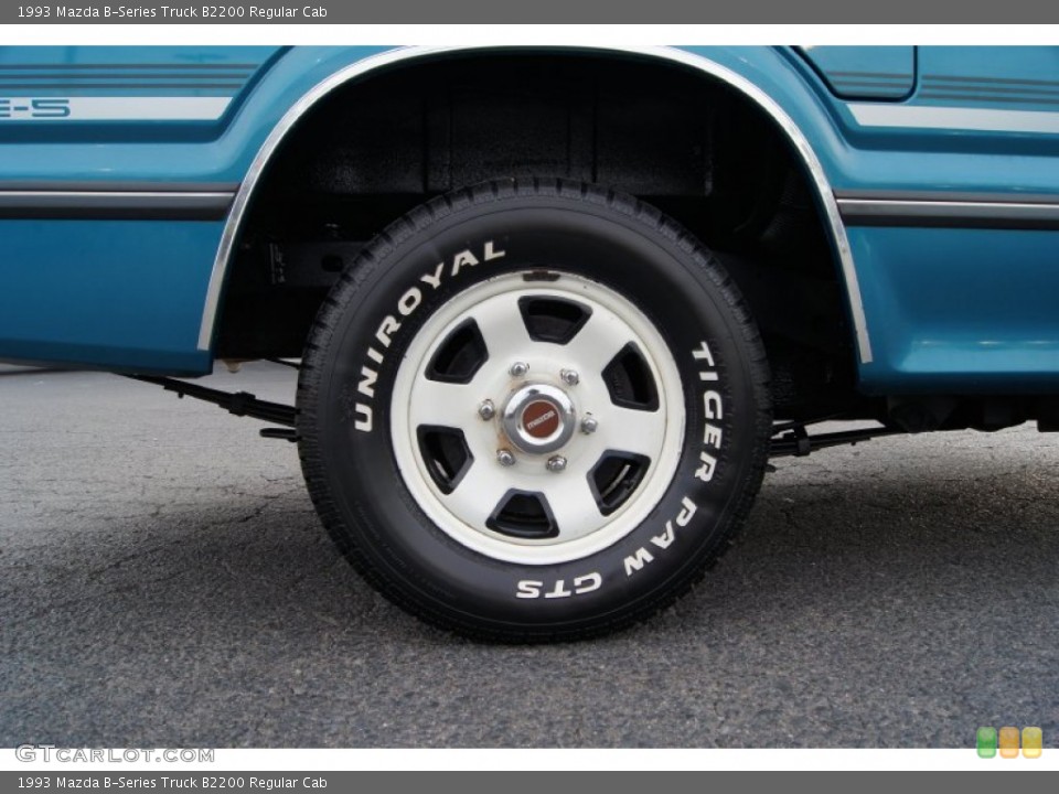 1993 Mazda B-Series Truck Wheels and Tires