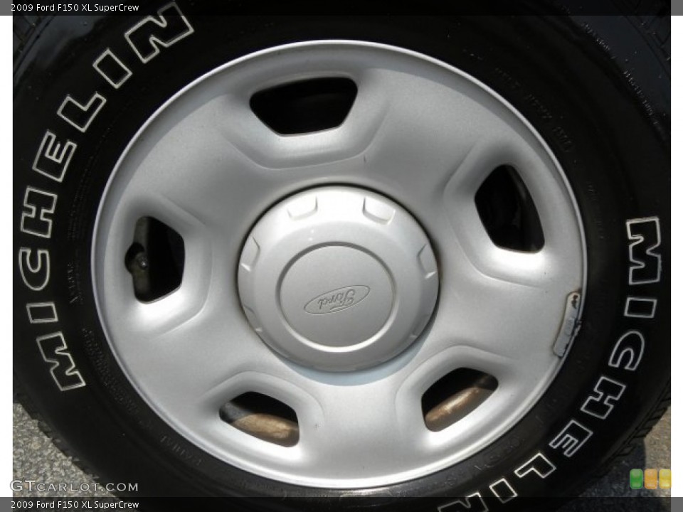 2009 Ford F150 XL SuperCrew Wheel and Tire Photo #50119005
