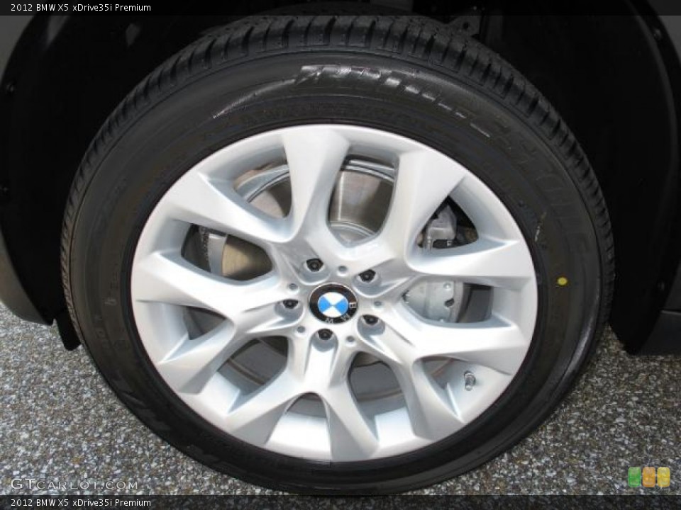 2012 BMW X5 xDrive35i Premium Wheel and Tire Photo #50120703