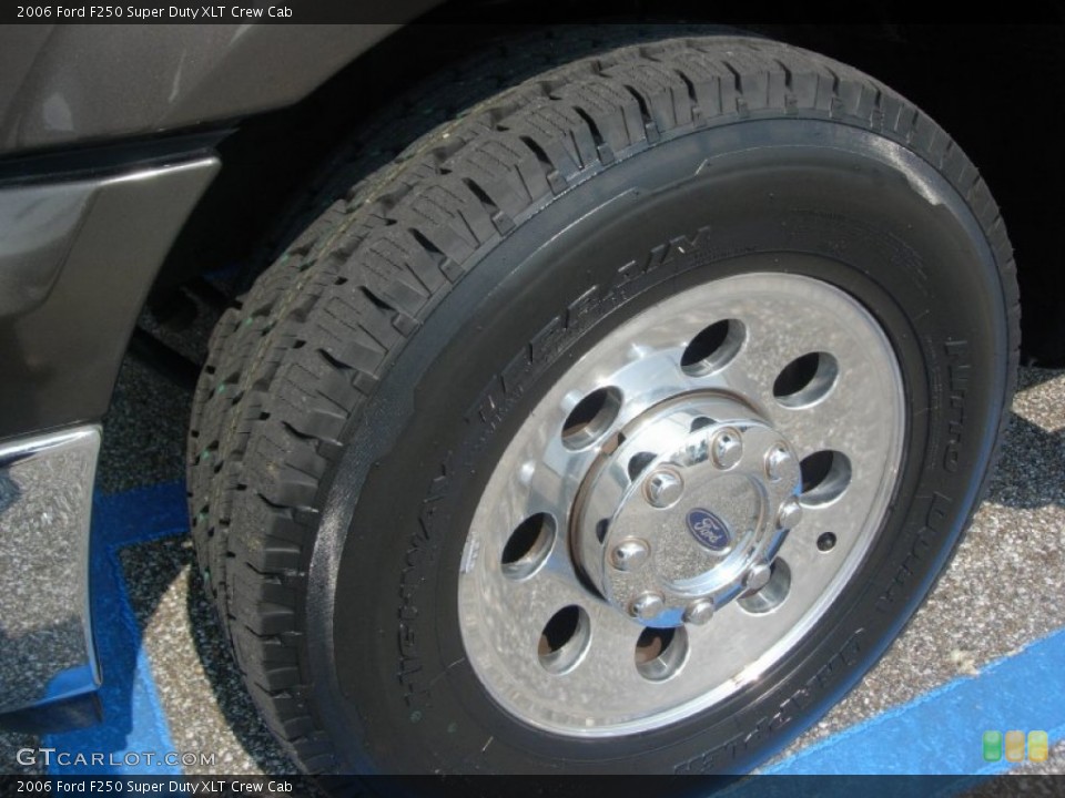2006 Ford F250 Super Duty XLT Crew Cab Wheel and Tire Photo #50121264