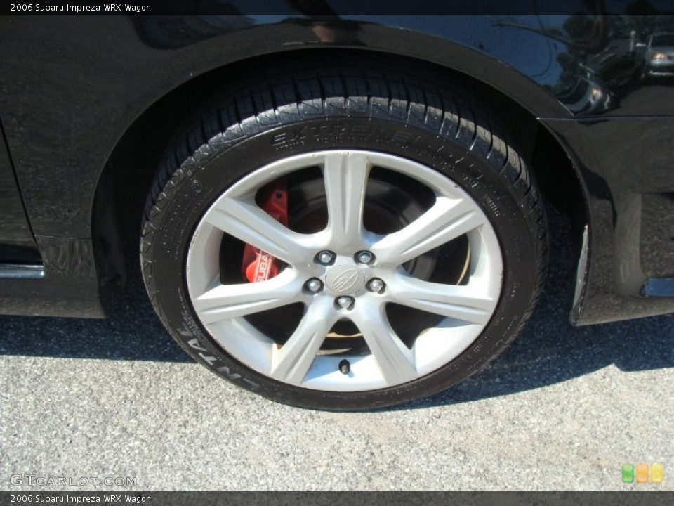 2006 Subaru Impreza WRX Wagon Wheel and Tire Photo #50122866