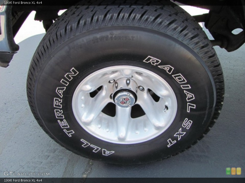1996 Ford Bronco Custom Wheel and Tire Photo #50126973