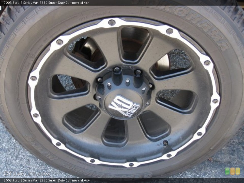 2003 Ford E Series Van Custom Wheel and Tire Photo #50130072