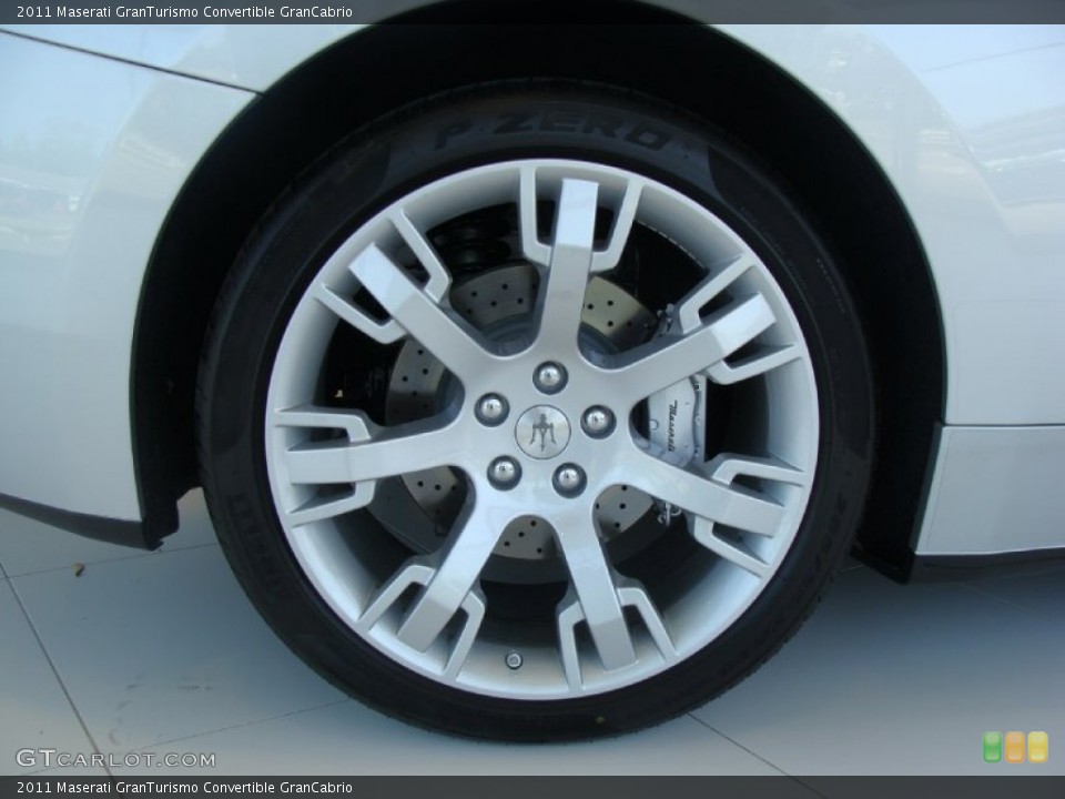 2011 Maserati GranTurismo Convertible GranCabrio Wheel and Tire Photo #50130813
