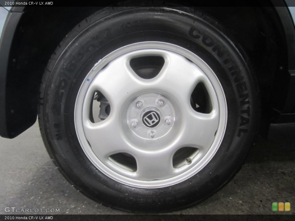 2010 Honda CR-V LX AWD Wheel and Tire Photo #50137849