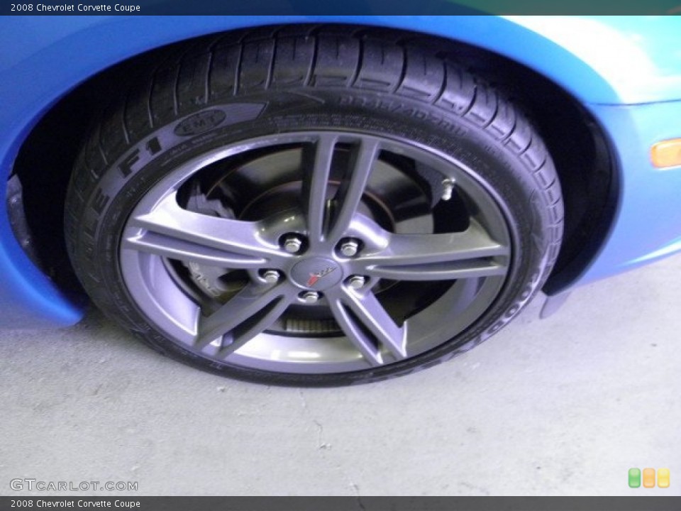 2008 Chevrolet Corvette Coupe Wheel and Tire Photo #50139097