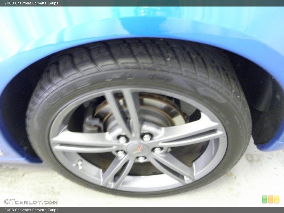 2008 Chevrolet Corvette Coupe Wheel and Tire Photo #50139208