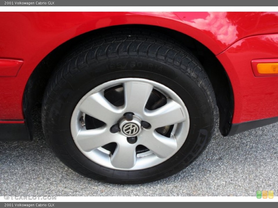 2001 Volkswagen Cabrio GLX Wheel and Tire Photo #50144842