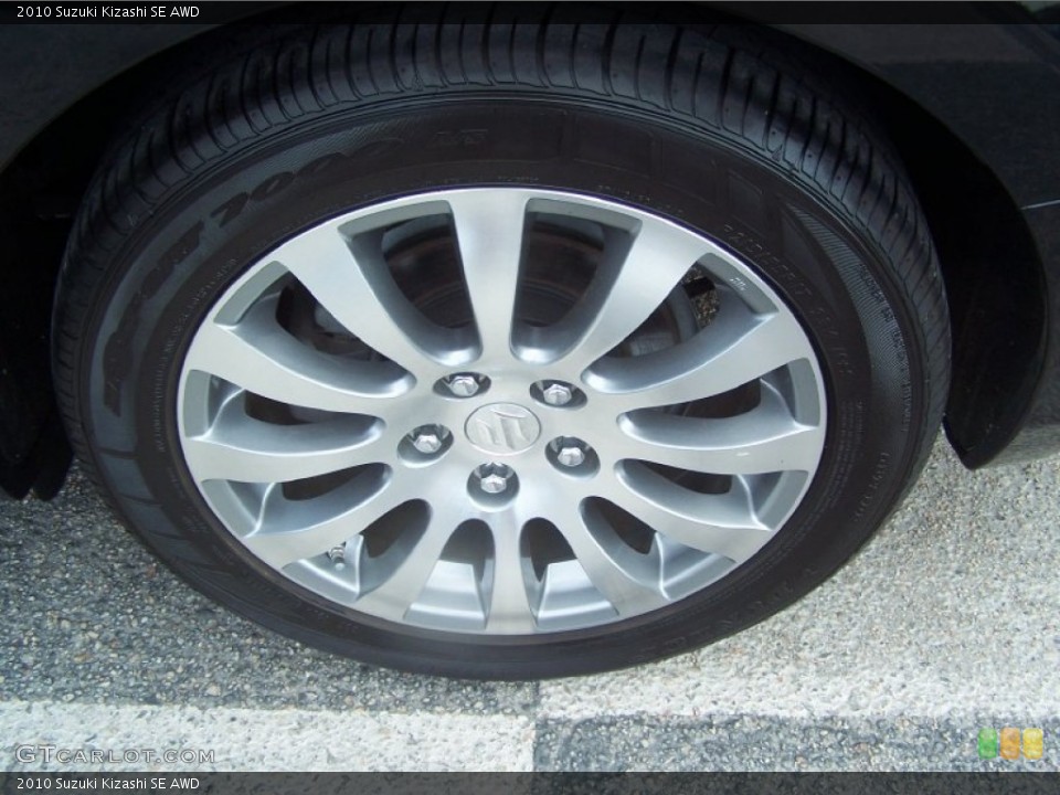 2010 Suzuki Kizashi SE AWD Wheel and Tire Photo #50147704