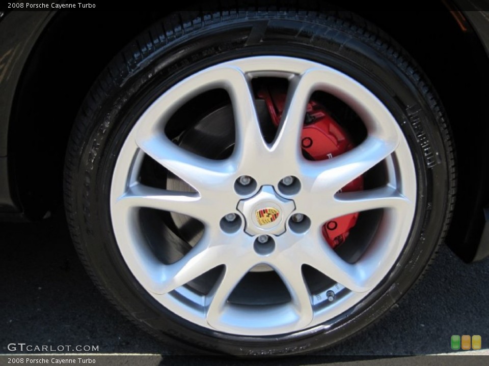 2008 Porsche Cayenne Turbo Wheel and Tire Photo #50149249