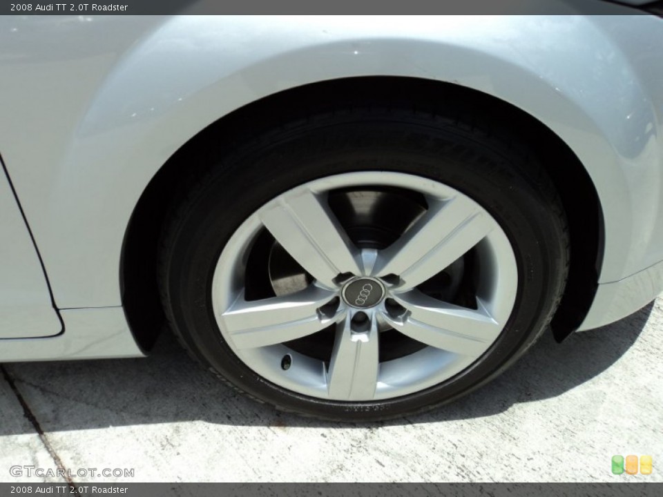2008 Audi TT 2.0T Roadster Wheel and Tire Photo #50153717