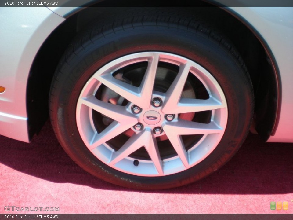 2010 Ford Fusion SEL V6 AWD Wheel and Tire Photo #50154443