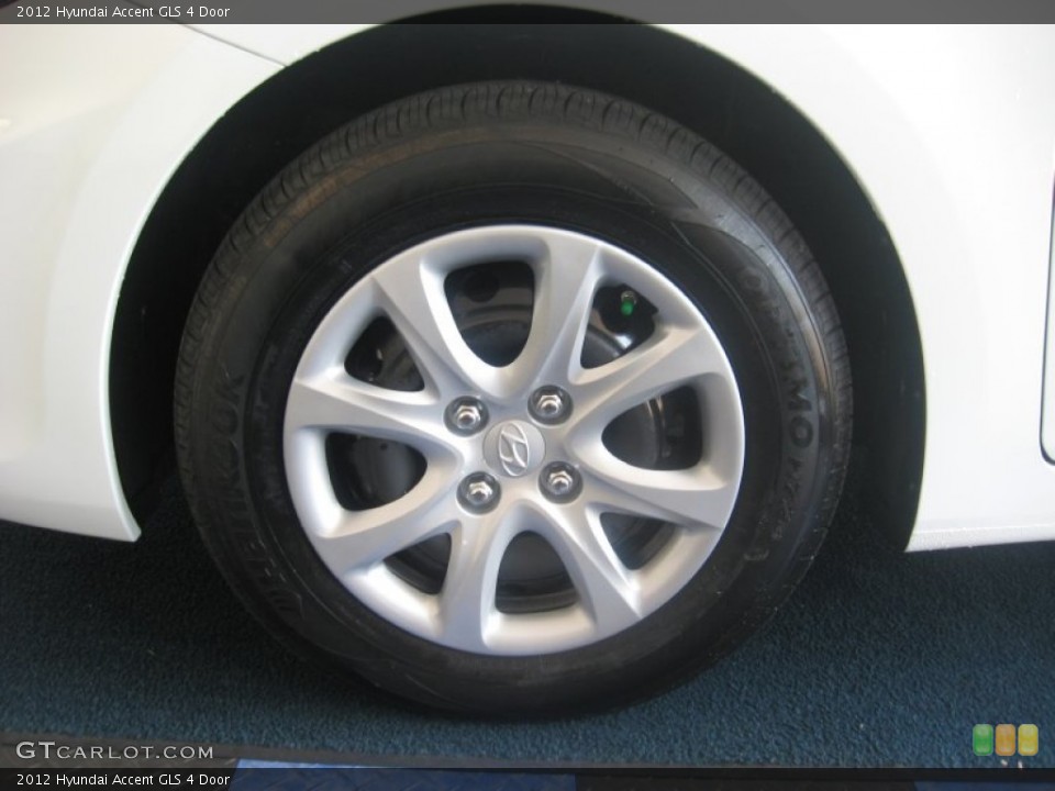 2012 Hyundai Accent GLS 4 Door Wheel and Tire Photo #50158850