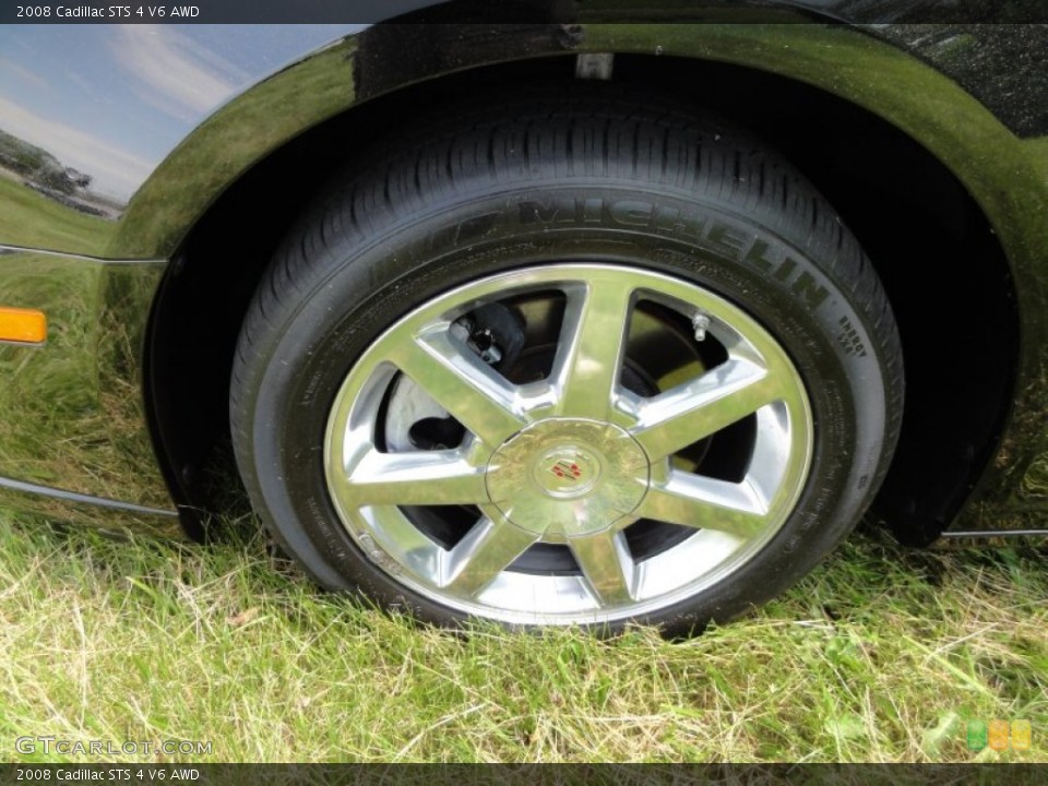 2008 Cadillac STS 4 V6 AWD Wheel and Tire Photo #50163950