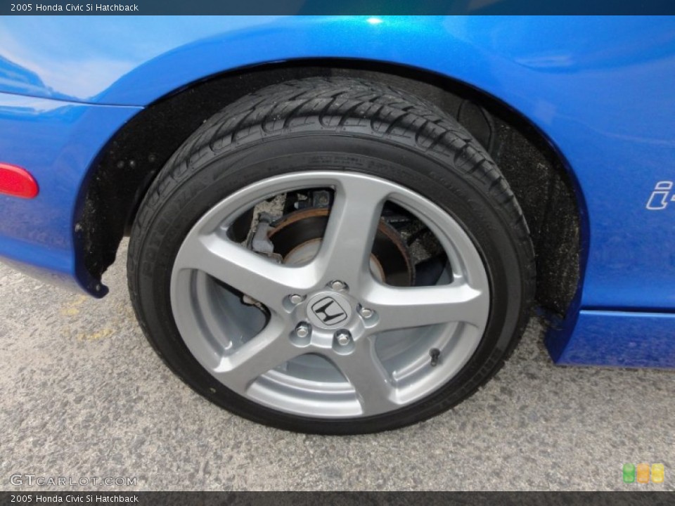 2005 Honda Civic Si Hatchback Wheel and Tire Photo #50167874