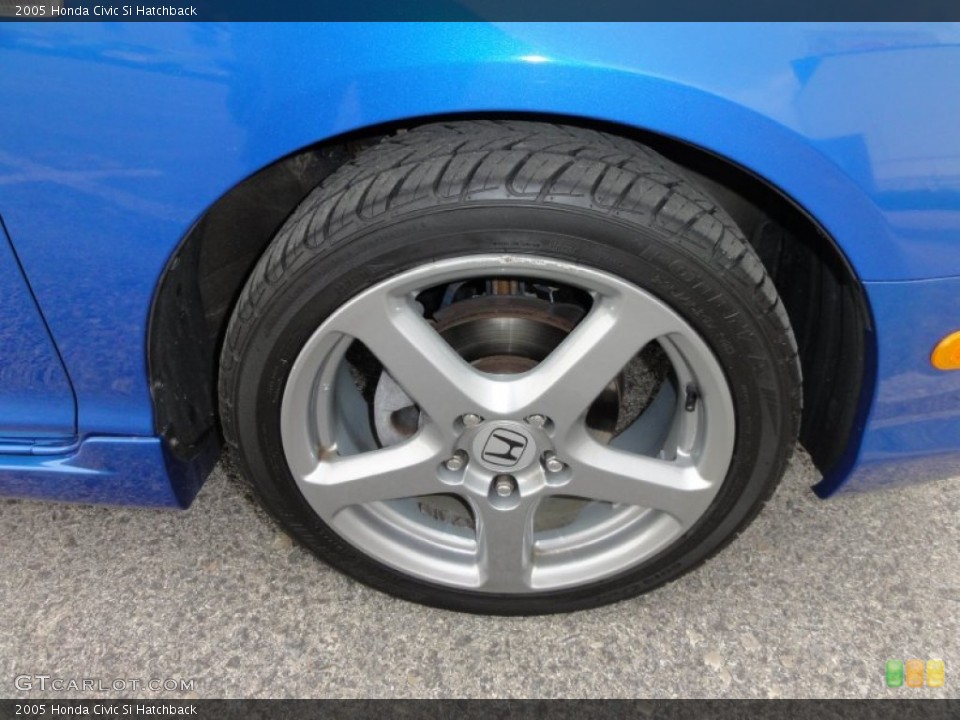 2005 Honda Civic Si Hatchback Wheel and Tire Photo #50167889