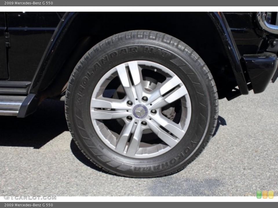 2009 Mercedes-Benz G 550 Wheel and Tire Photo #50172911