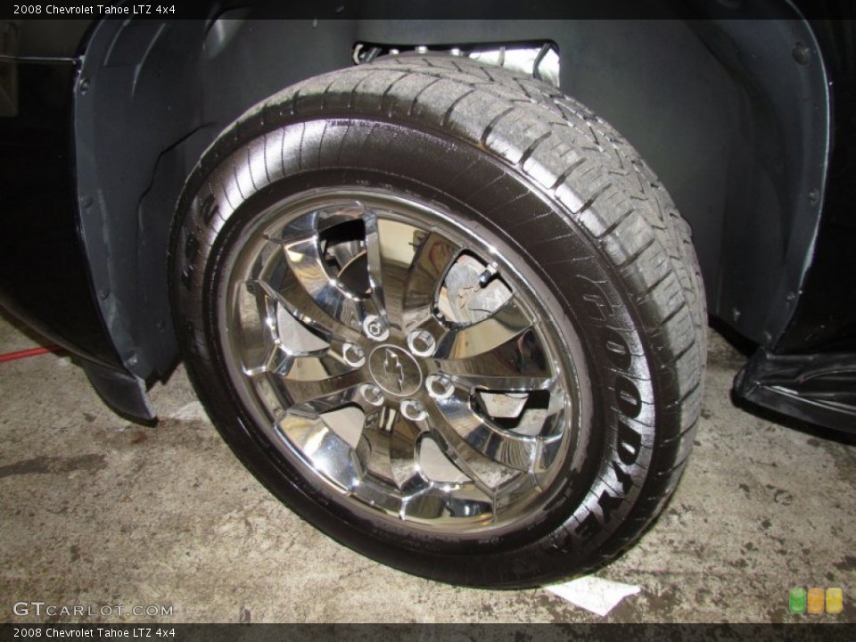 2008 Chevrolet Tahoe Custom Wheel and Tire Photo #50173976