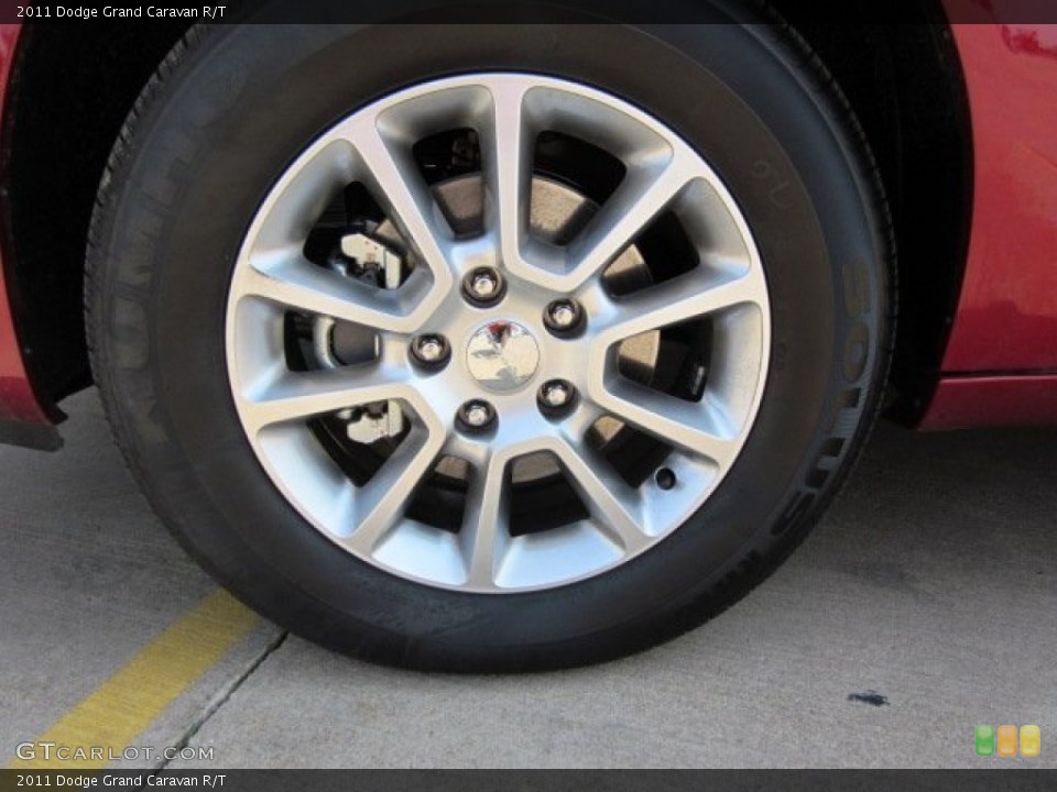 2011 Dodge Grand Caravan R/T Wheel and Tire Photo #50176751