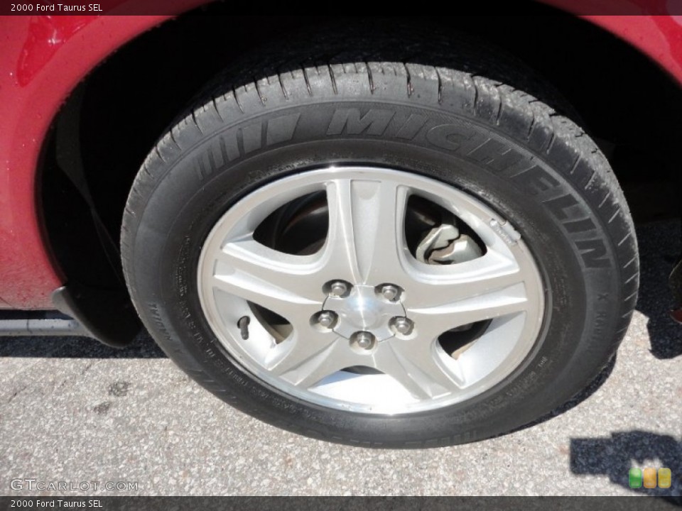 2000 Ford Taurus SEL Wheel and Tire Photo #50181290