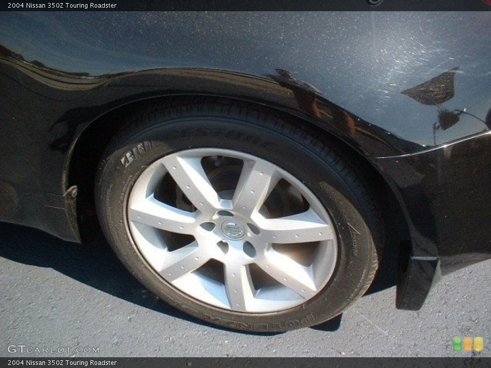 2004 Nissan 350Z Touring Roadster Wheel and Tire Photo #50182133
