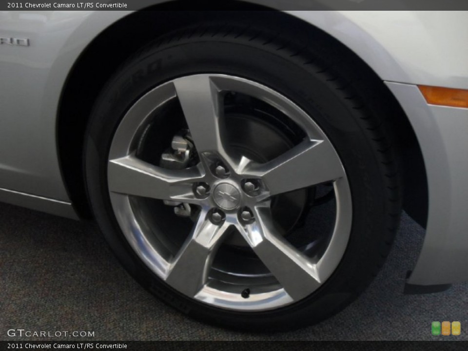 2011 Chevrolet Camaro LT/RS Convertible Wheel and Tire Photo #50185130