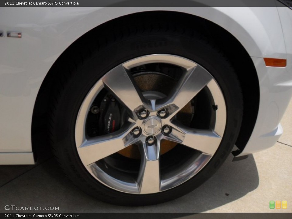 2011 Chevrolet Camaro SS/RS Convertible Wheel and Tire Photo #50185292