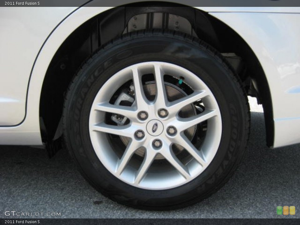 2011 Ford Fusion S Wheel and Tire Photo #50188239