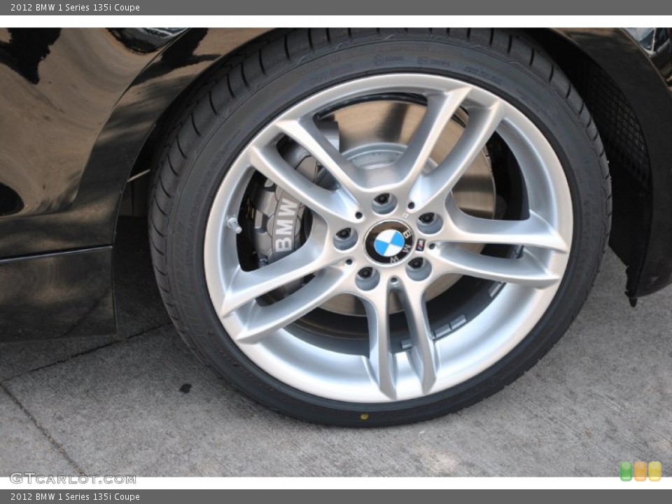 2012 BMW 1 Series 135i Coupe Wheel and Tire Photo #50192607