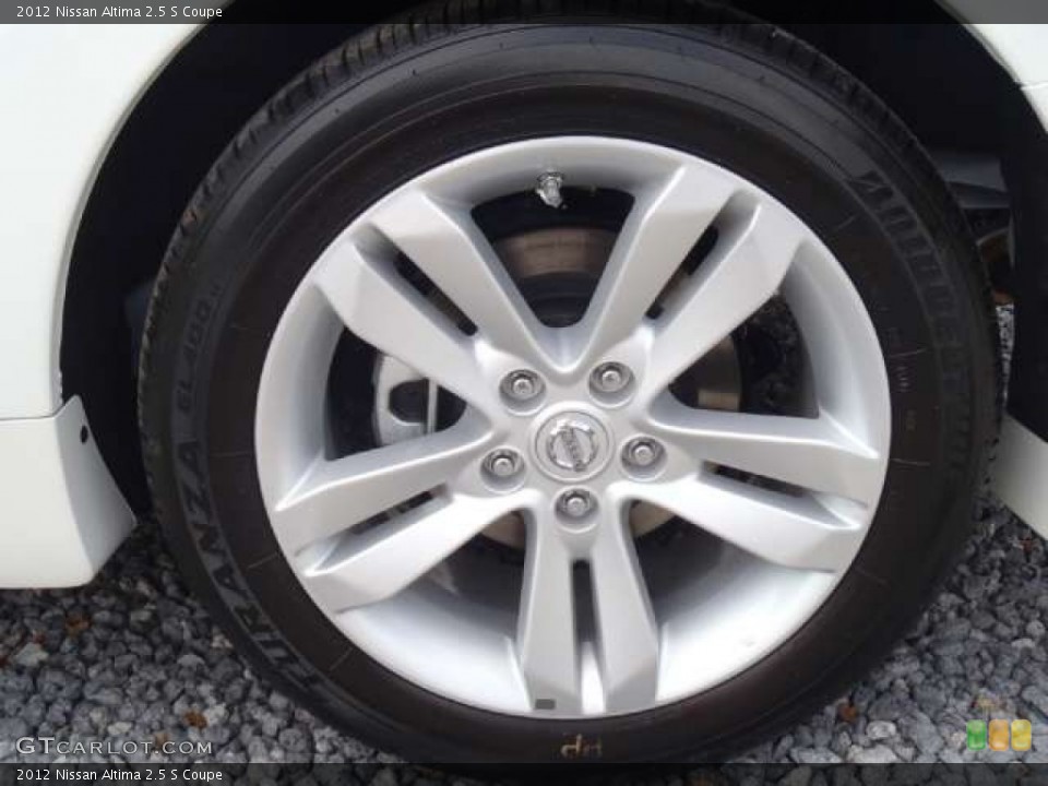 2012 Nissan Altima 2.5 S Coupe Wheel and Tire Photo #50194398