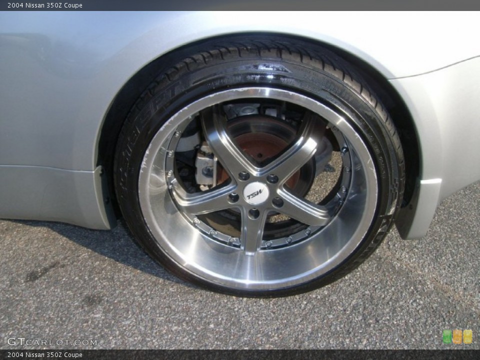 2004 Nissan 350Z Custom Wheel and Tire Photo #50197113